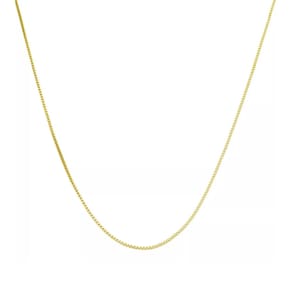 Correntinha Veneziana Avulsa 45 cm Banhado a Ouro 18k
