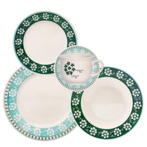 Jogo De Jantar Em Cerâmica Donna Com 30 Peças Oxford Bosque