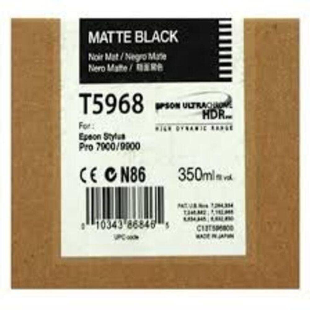 Cartucho De Tinta Epson T5968 Matte Black