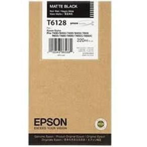 Cartucho De Tinta Epson T6128 Matte Black