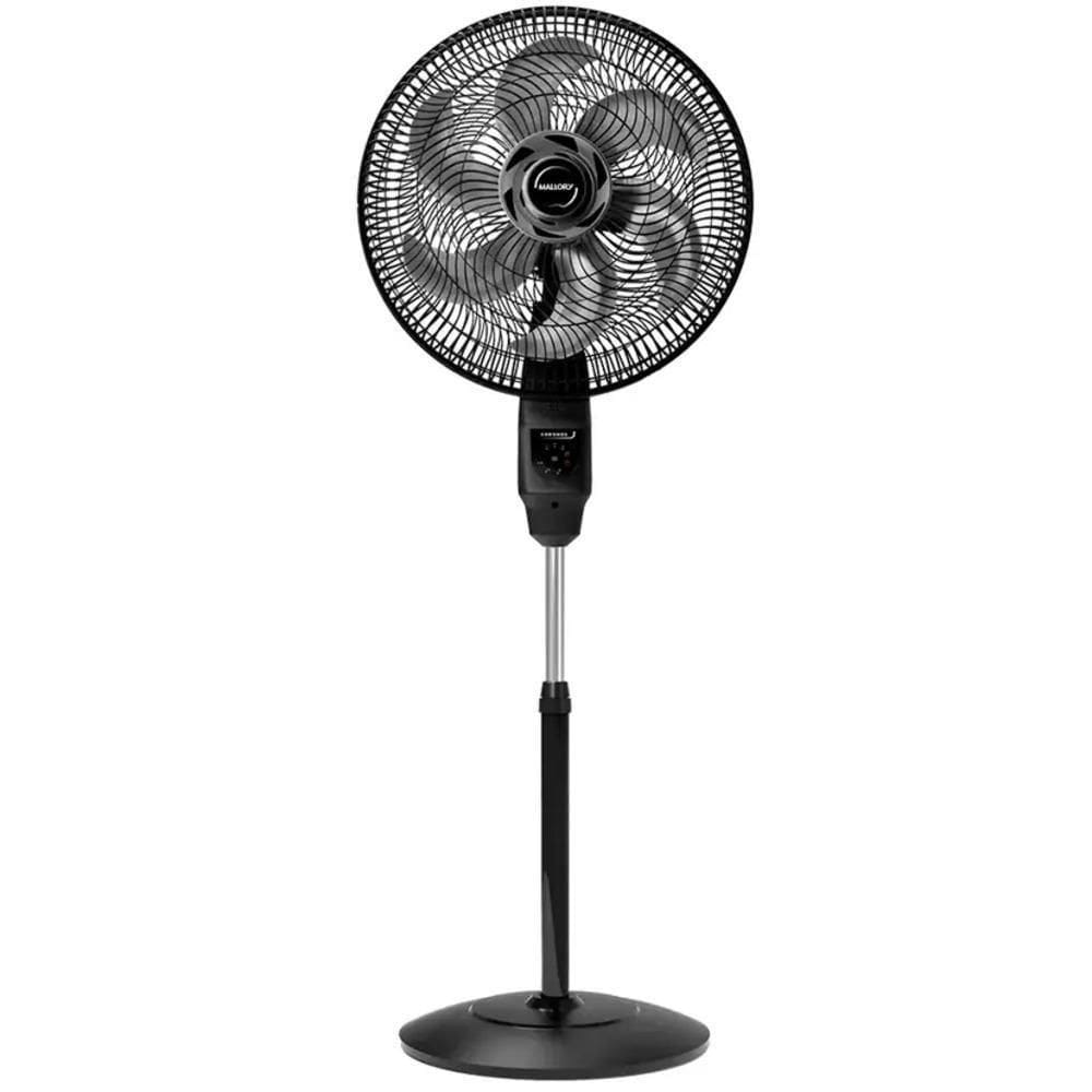 Ventilador De Coluna Mallory Chronos 40cm 6 Pás B94401731 Preto 110V
