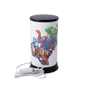 Luminária De Mesa Hug Marvel Vingadores Heróis 24Cm Modelos
