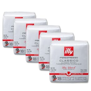90 Cápsulas Café Illy Clássico Filtrado Iperespresso