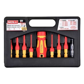 Jogo De Chaves Vde - 1000V Com 9 Peças 625,0001 - Noll
