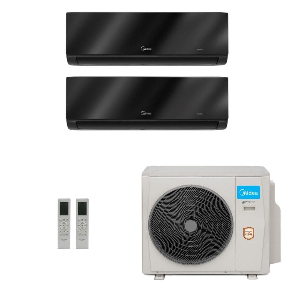Ar-Condicionado Multi Split Inverter Springer Midea 36.000 (1x Evap HW 12.000 + 1x Evap HW 24.000) Quente/Frio 220V