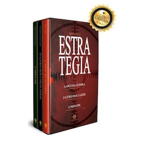 Biblioteca Estratégia - Box Com 3 Livros - Edição De Luxo