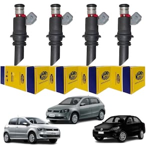 4 Bicos Injetores Fox Voyage Gol 1.0 1.6 2004 a 2016 IWP176