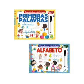 Combo Escolinha Divertida Extra - Kit Com 2 Lousinhas