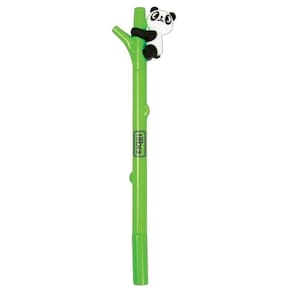 Caneta Em Gel Com Tampa Panda 0.5mm Tilibra Verde Escuro