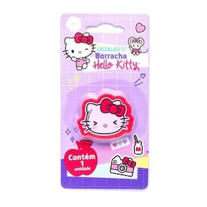 Borracha Escolar Hello Kitty Leo&leo Vermelho