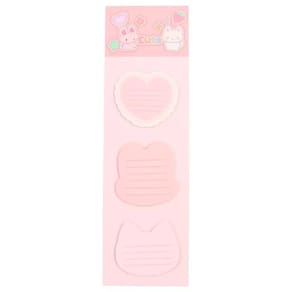 Bloco Adesivo Cute Coelho 90 Folhas Uniso