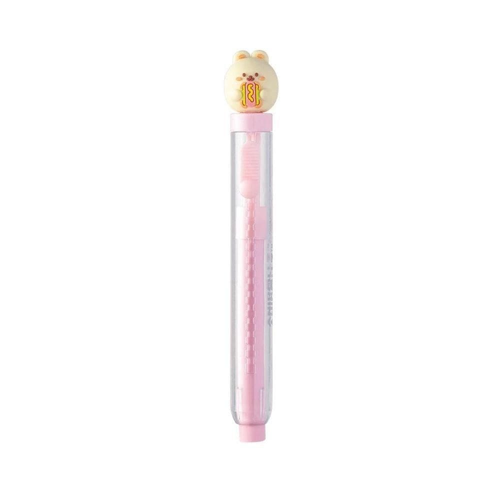 Caneta Borracha Holic Fofurices Tris Rosa