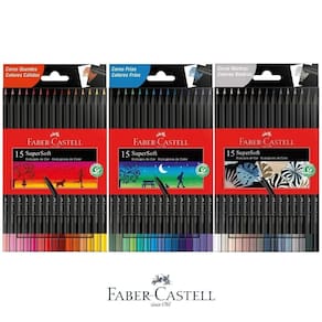 Kit Completo Supersoft Cores Quentes + Frias + Neutras Faber-castell