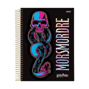 Caderno Espiral Universitário Capa Dura 1 Matéria Harry Potter Com 96 Folhas