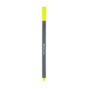 Caneta Hidrográfica Fineliner Ponta Fina 0.4mm Brw Amarelo