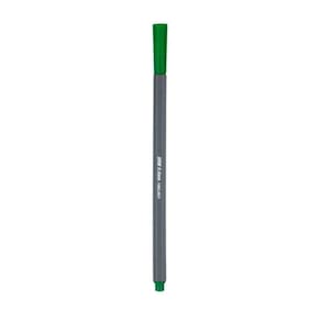 Caneta Hidrográfica Fineliner Ponta Fina 0.4mm Brw Verde Escuro