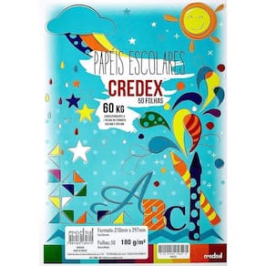 Papel Credex 180g Com 50 Folhas Credeal
