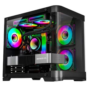 Gabinete Gamer K-Mex, Aquario Cura, Preto - Cg01Agrh001Cb0X