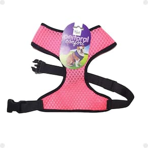 Peitoral Confort Extra Grande Rosa