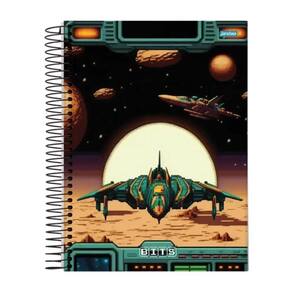 Caderno Universitário 1 Matéria 80f Bits Jandaia Nave