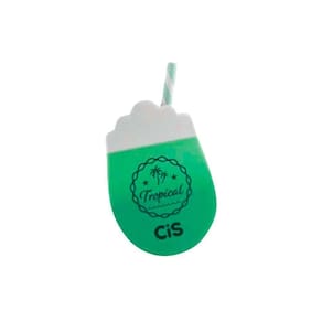 Borracha Escolar Fantasia Tropical Cis Verde