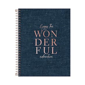 Caderno Colegial Espiral Capa Dura 1 Matéria - 80 Folhas - Cambridge Denim - Tilibra