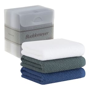 Jogo Gourmet Pano De Copa Buddemeyer 3pçs Branco/Verde/Azul