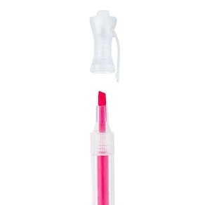 Marca Texto Fluorescente Transparente Brw Rosa