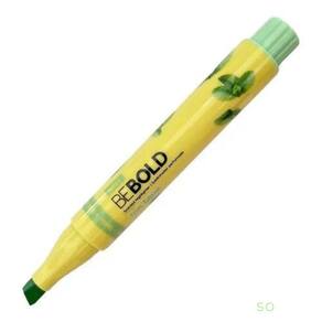 Marca Texto Com Aroma De Frutas Be Bold Newpen Verde Escuro (menta)