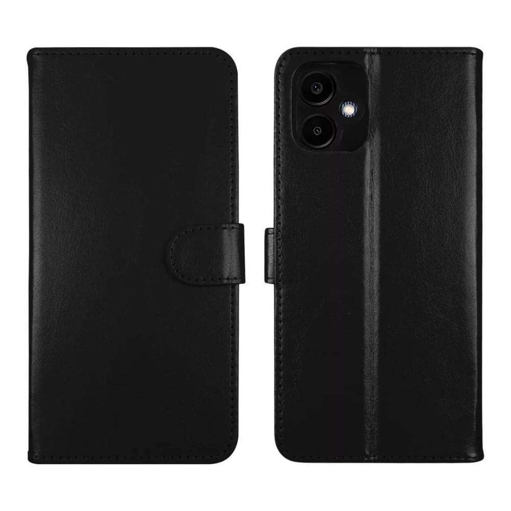 Capa Carteira + Película De Vidro 3D Compatível Samsung A06
