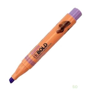 Marca Texto Com Aroma De Frutas Be Bold Newpen Roxo (chocolate)