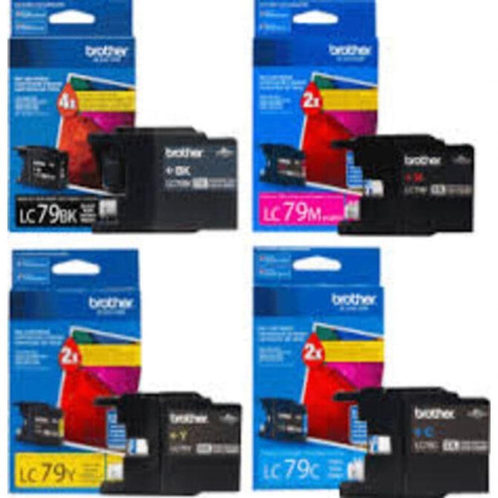 Cartucho Brother Lc79 Conj 4 Cores