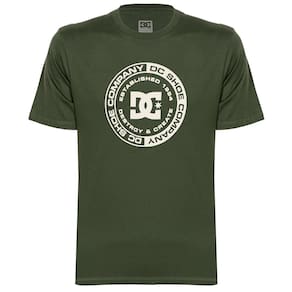 Camiseta DC Shoes DC Corpo Plus Size SM25 Verde Escuro