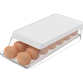Organizador de Ovos 14 unid Roll Clear Fresh OU 15 x 33 x 7,