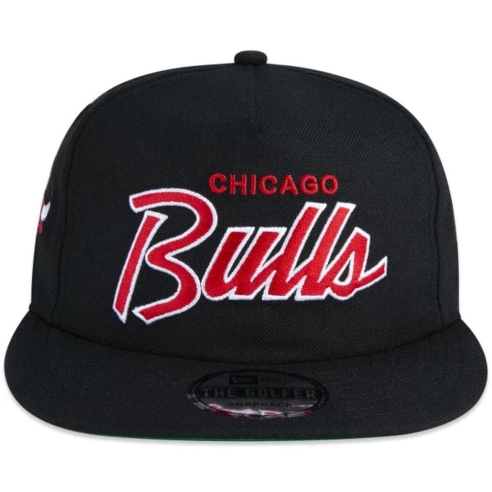 Boné New Era Masculino The Golfe Chicago Bulls Aba Curva