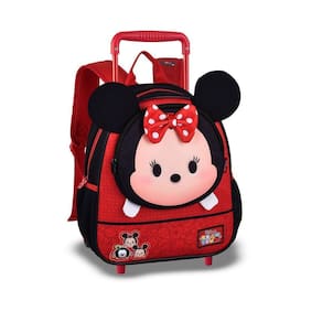 Mochila De Rodinha Infantil Tsum Tsum Minnie Mouse Clio