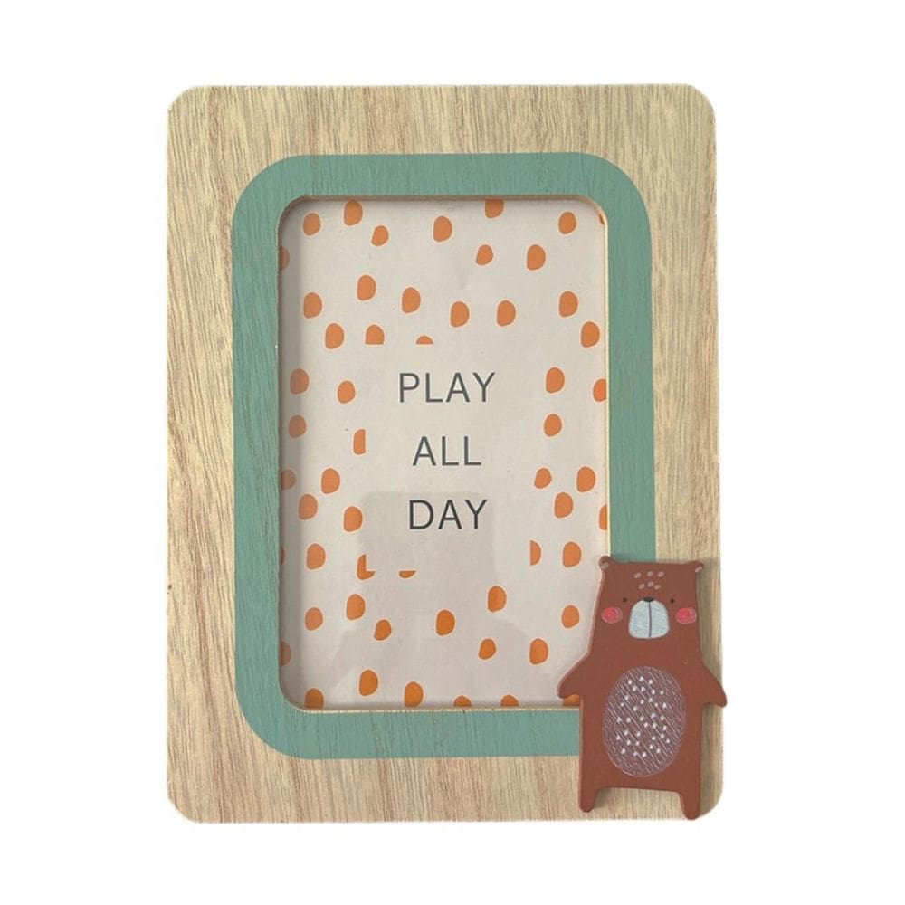 Porta Retrato Urso Mdf Square 10X15 - 29258