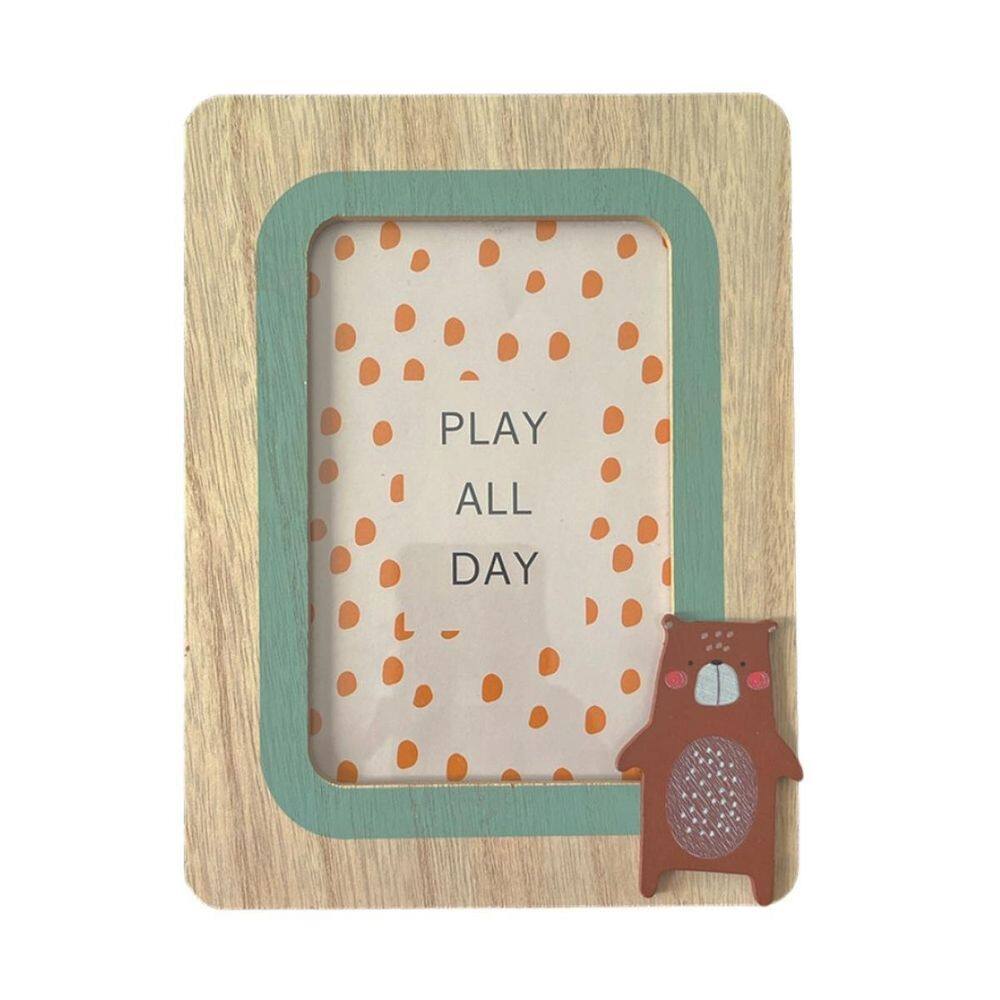 Porta Retrato Urso Mdf Square 10X15 - 29258