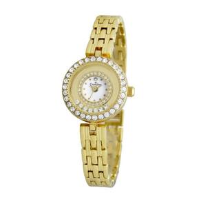 Relógio Champion Feminino Ref: Cf24733H Fashion Dourado
