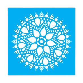Stencil Tamako Mandala - 30X30Cm - Ref 9522