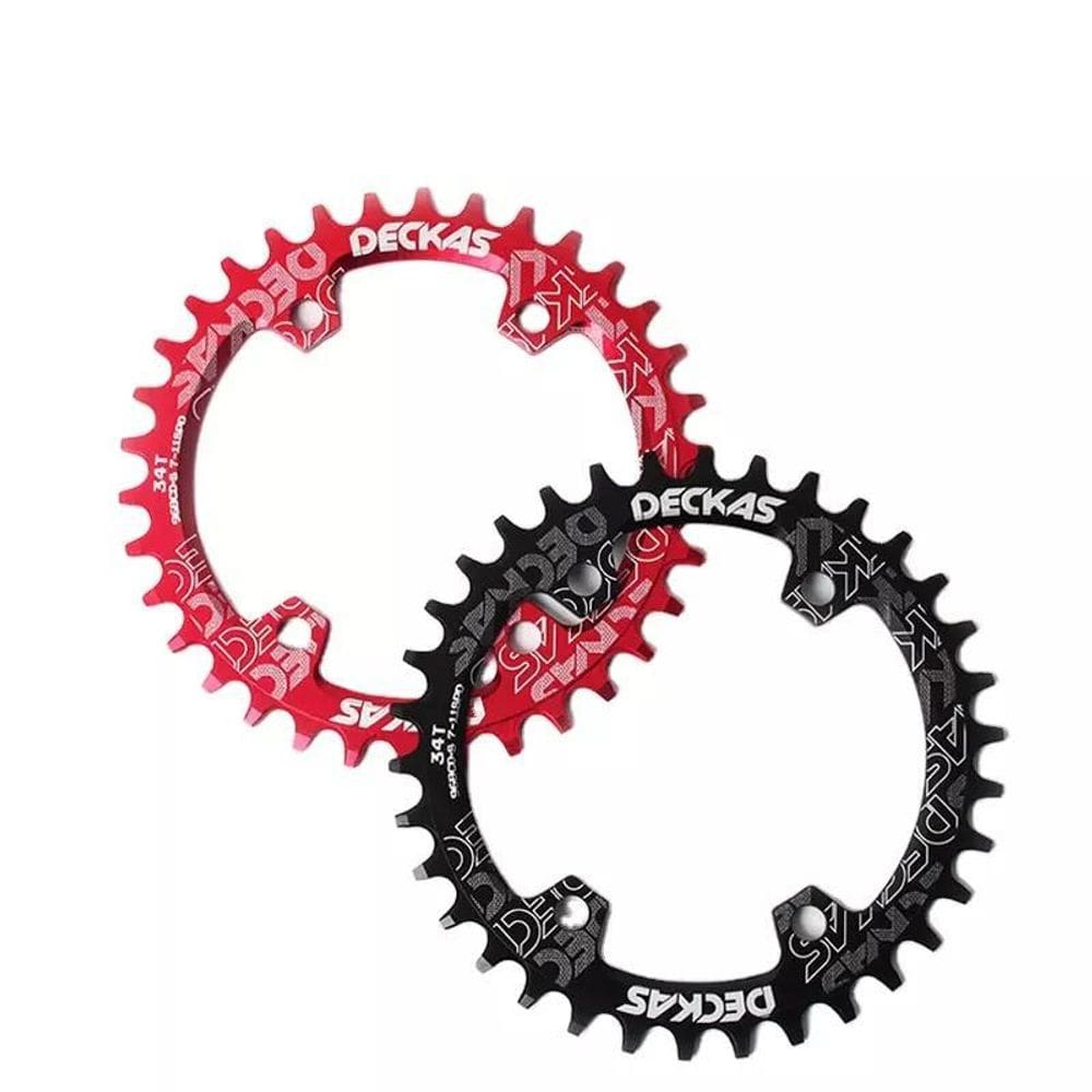 Coroa Narrow Wide MTB BCD 96mm 32D-38D - Deckas