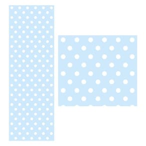 Papel De Parede Adesivo Bolionha Azul Grande 1,5 Metros O Rolo Np363