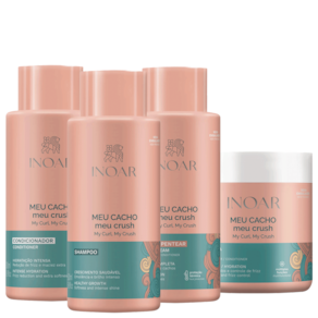Kit Inoar Meu Cacho, Meu Crush (4 Produtos)