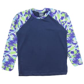 Camiseta Infantil UV 50 Proteção Solar Praia Piscina Estampa
