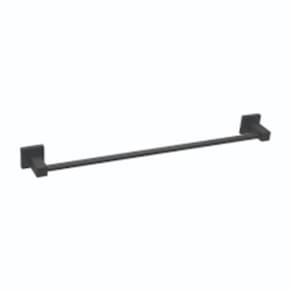 Toalheiro linear Athena 2030 34 - Preto Matte