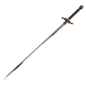 Espada De Aço Agulha Arya Stark Com Suporte Game Of Thrones