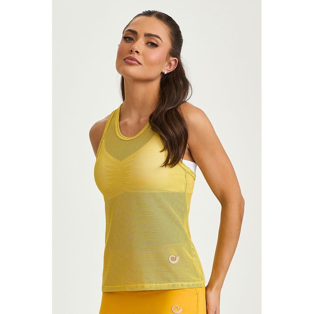 Regata Tela Jeri Cajubrasil Amarelo Lumi