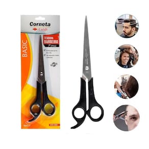 Kit 4 Tesoura Para Barbeiro Salão Tamanho 7 Professional