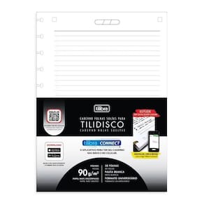 Refil Caderno De Disco Tilibra Tilidisco 50Fls