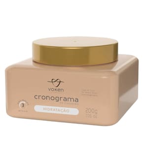 Voken Cronograma Chuveiro Ação Em 3 Minutos Hidratação 200G
